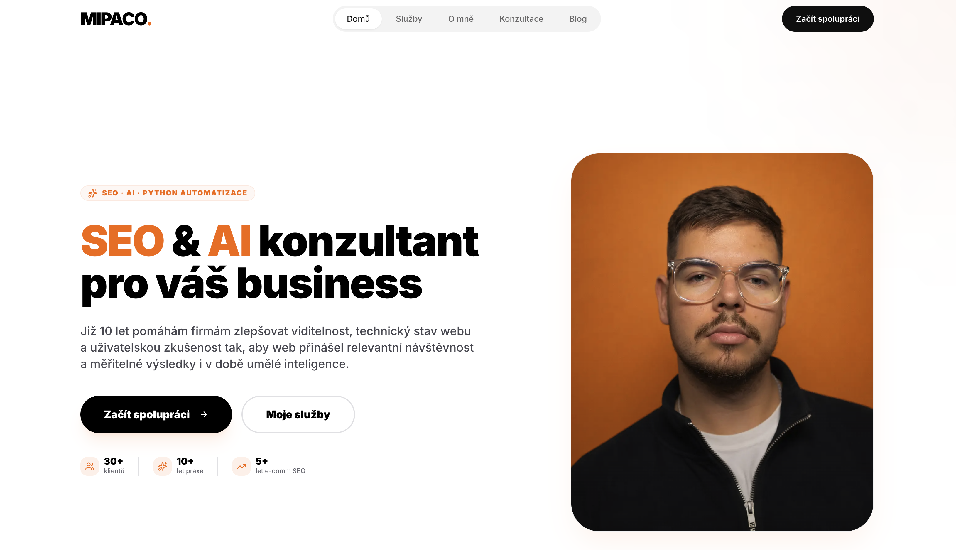 Screenshot mipaco.cz